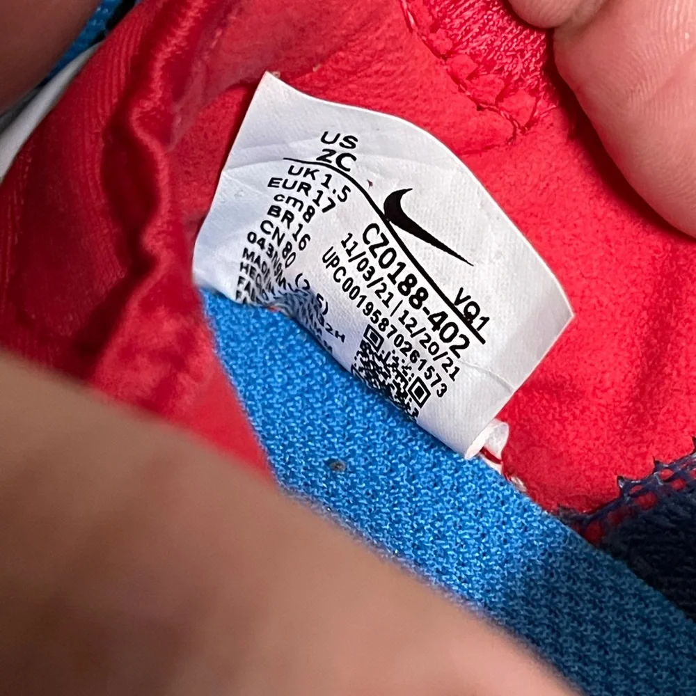 Baby boy Nike crib shoes
